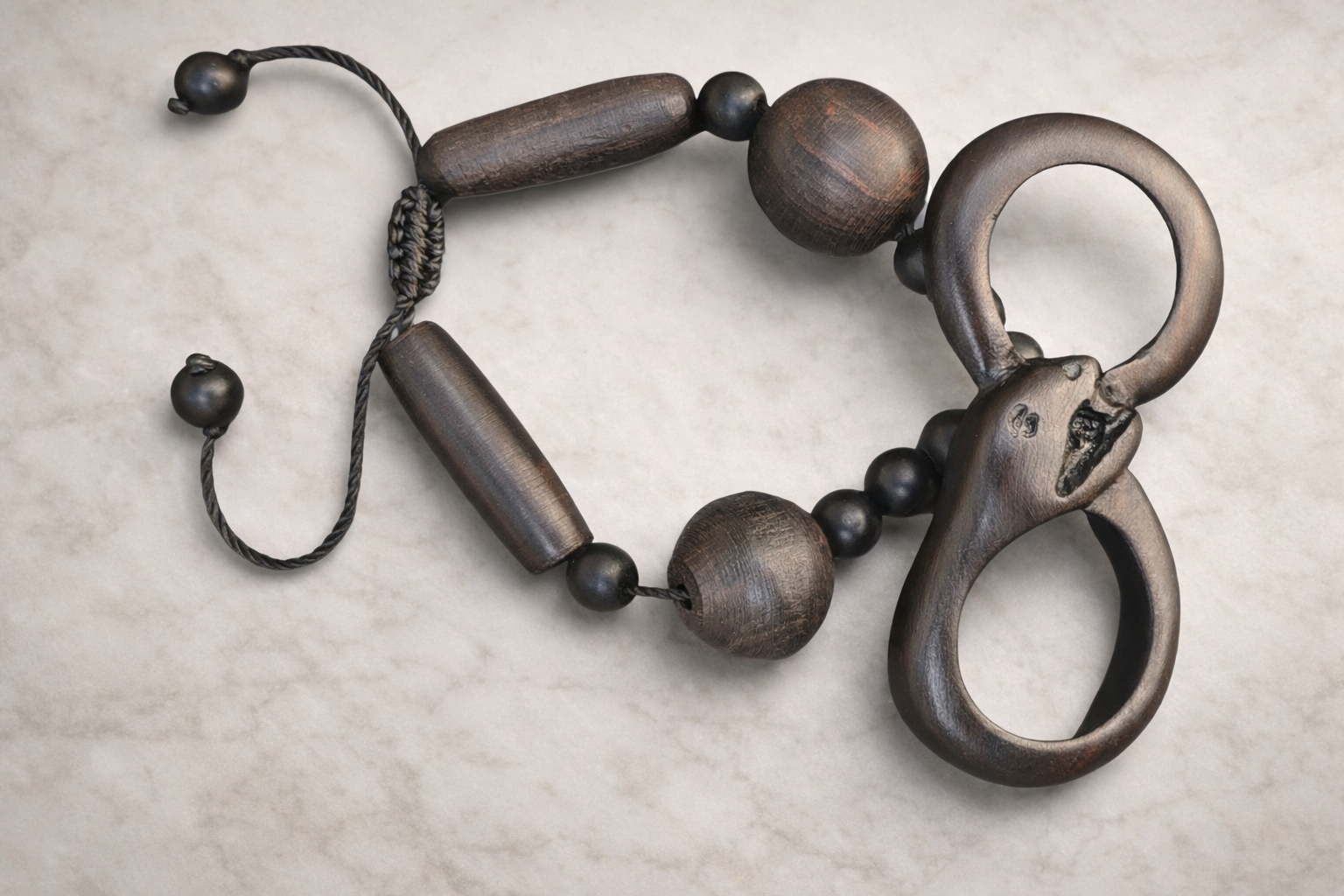 Bracelet Ébène infini