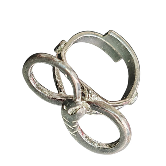 Bague infini argent